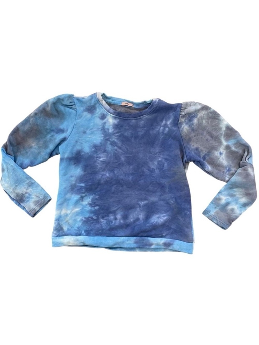 Udel New York Blue Tie Dye Sweatshirt Size XS Boutique